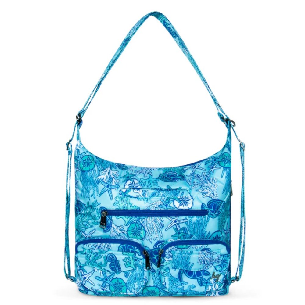Brand New Lug Zipliner 2 Convertible Hobo Bags in 3 Color Choices